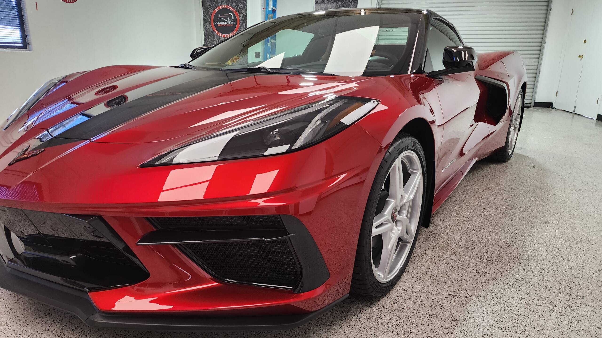 Corvette Red and Black